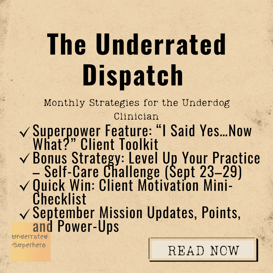 tile card introducing features of monthly dispatch