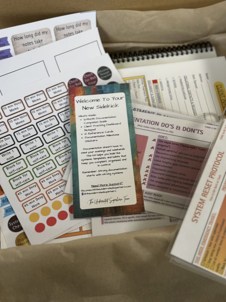 Quarterly kits for clinicians: Sidekick