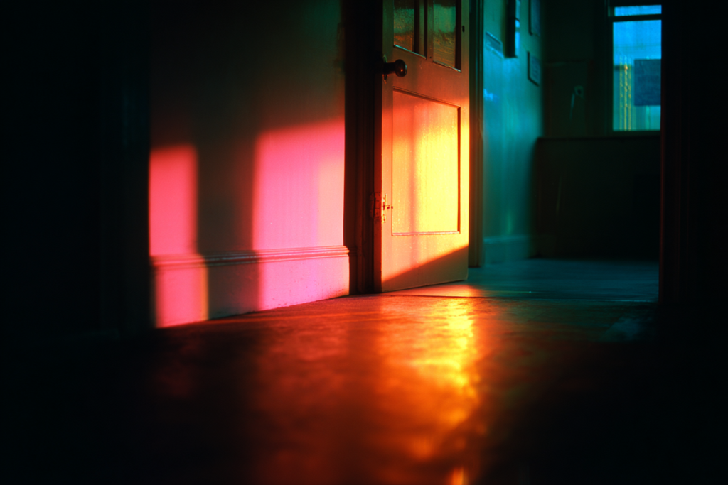 theunderratedsuperheroAnofficedoorwayatnighthardwarml621830ed0e1e4ffe9653f14a6653afe80 The Underrated Superhero An office doorway opening onto a softly lit hallway symbolizing the moment after a mandated reporting call