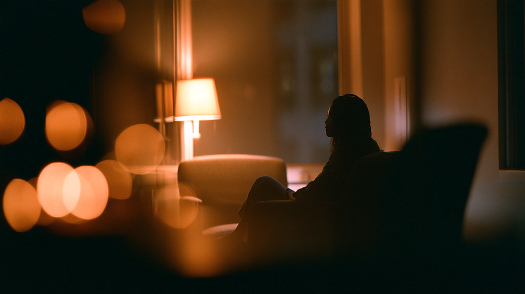 theunderratedsuperheroAtherapistaloneinadimofficeafte118bd54c8b464a2692f04f6c639f6c121 The Underrated Superhero Therapist self disclosure divider image a clinician seated alone in lamplight at the end of the day